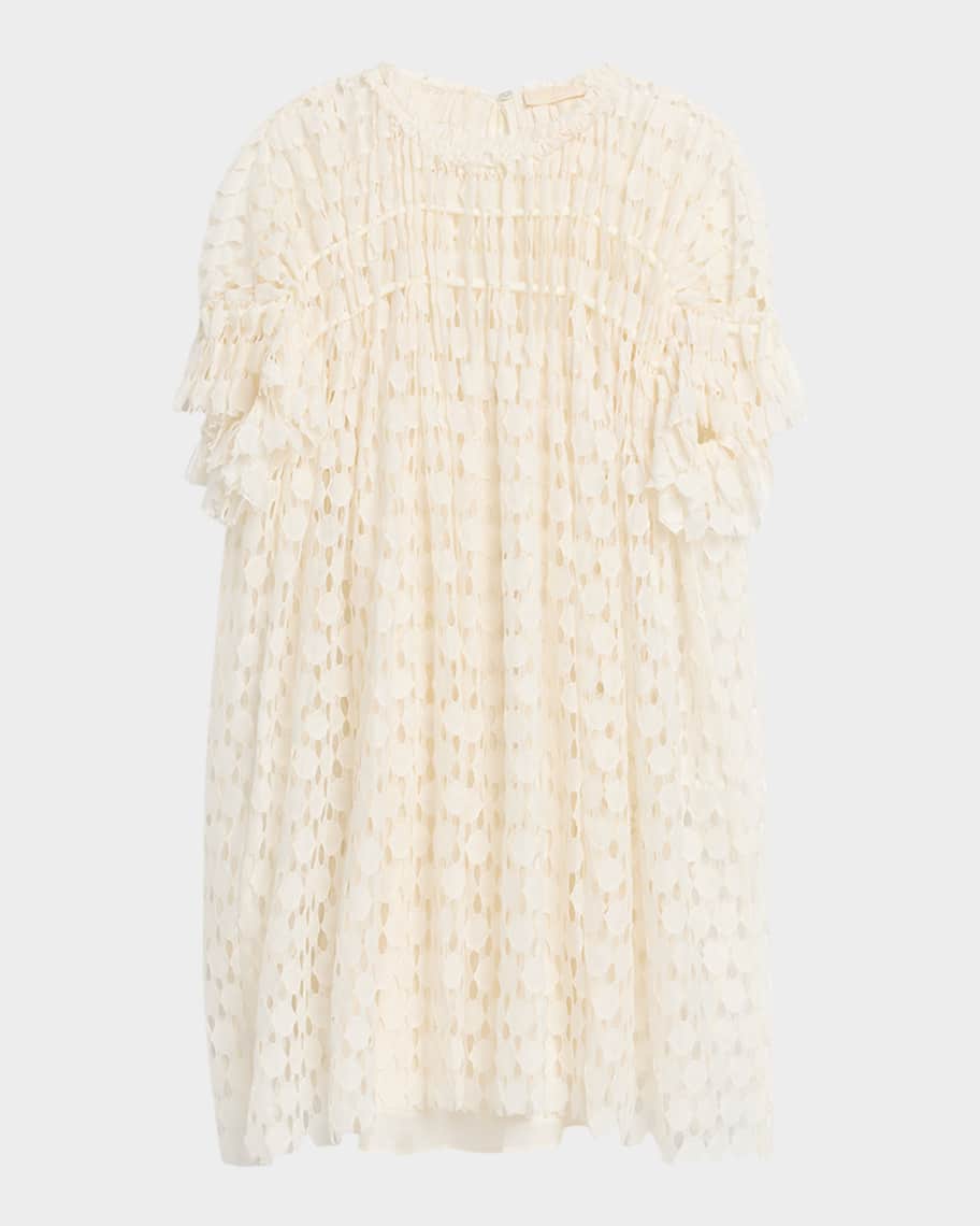 Ulla Johnson Layla Lace Mini Dress | Neiman Marcus