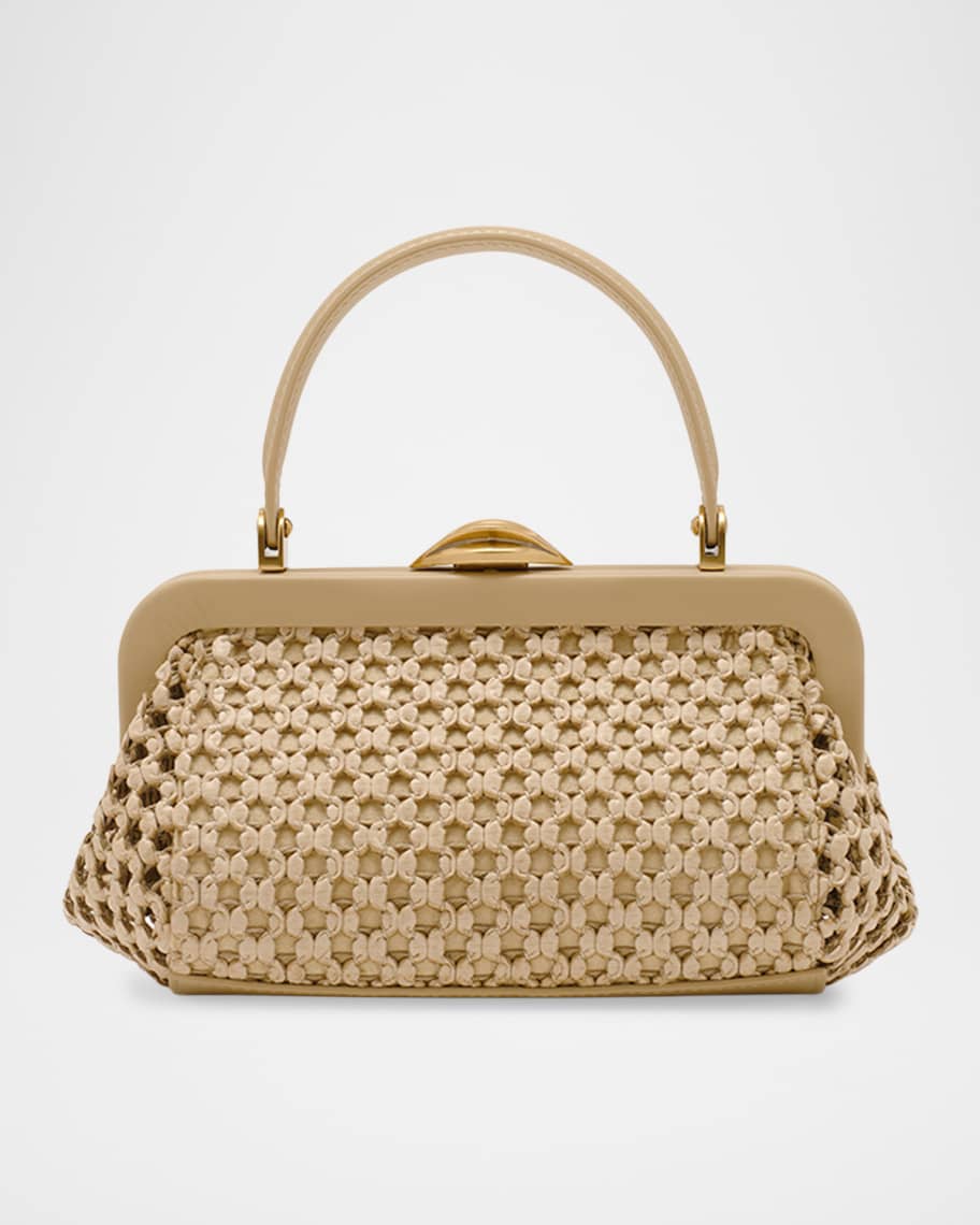 クボ Cult Gaia Zuma Woven Crossbody Bag | Neiman Marcus
