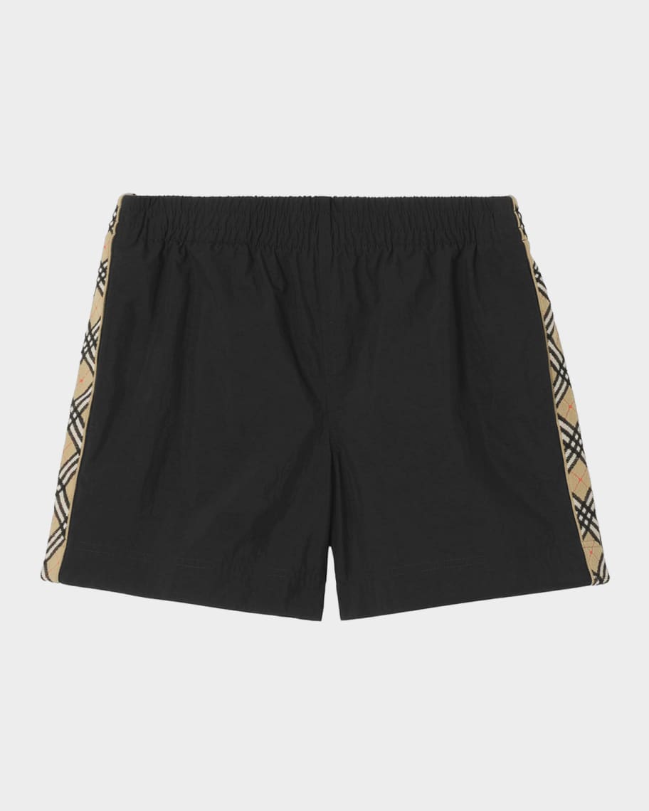 Burberry Boy's Atticus Swim Shorts, Size 4-14 | Neiman Marcus