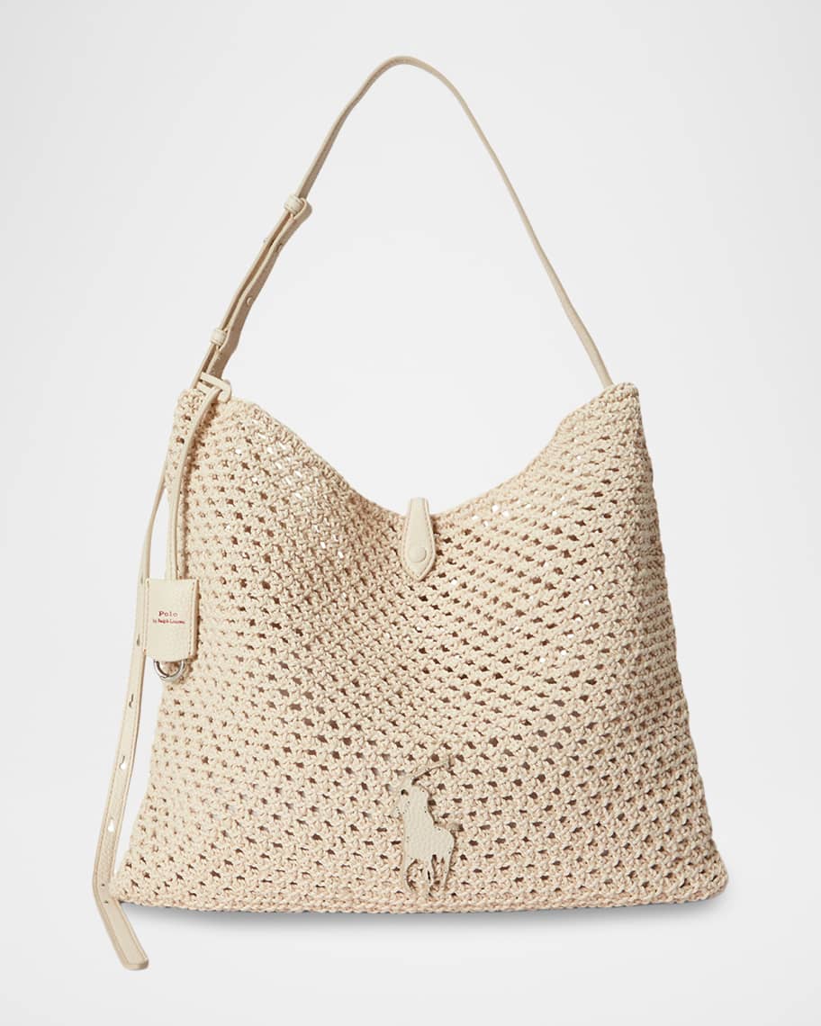 Polo Ralph Lauren Polo Play Cotton Cord Messenger Bag | Neiman Marcus
