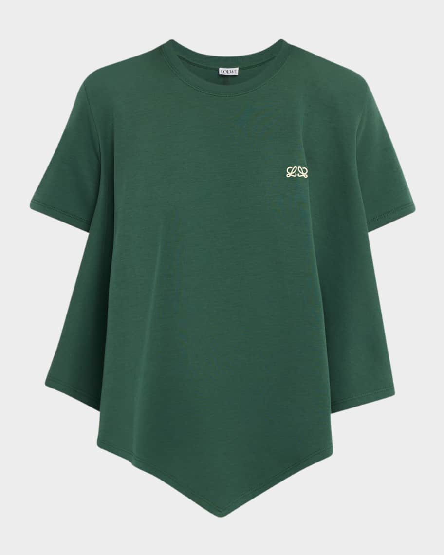 Loewe Short-Sleeve Cape T-Shirt | Neiman Marcus