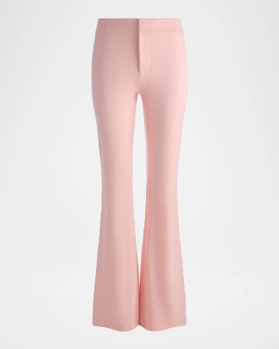 ALICE + OLIVIA Andrew Mid-Rise Bootcut Pants | Neiman Marcus display picture 1