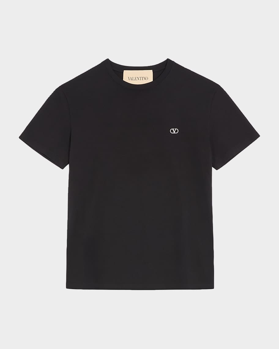 Valentino Garavani Men's VLogo Signature Cotton Short-Sleeve T