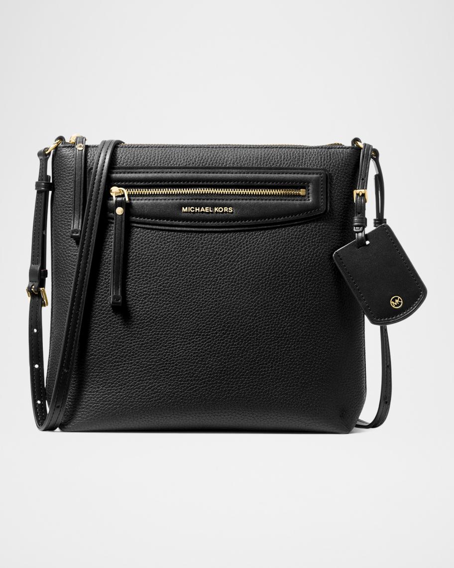 K*様 MICHAEL KORS ショルダーバッグ MICHAEL Michael Kors Jet Set Large Leather North-South Crossbody