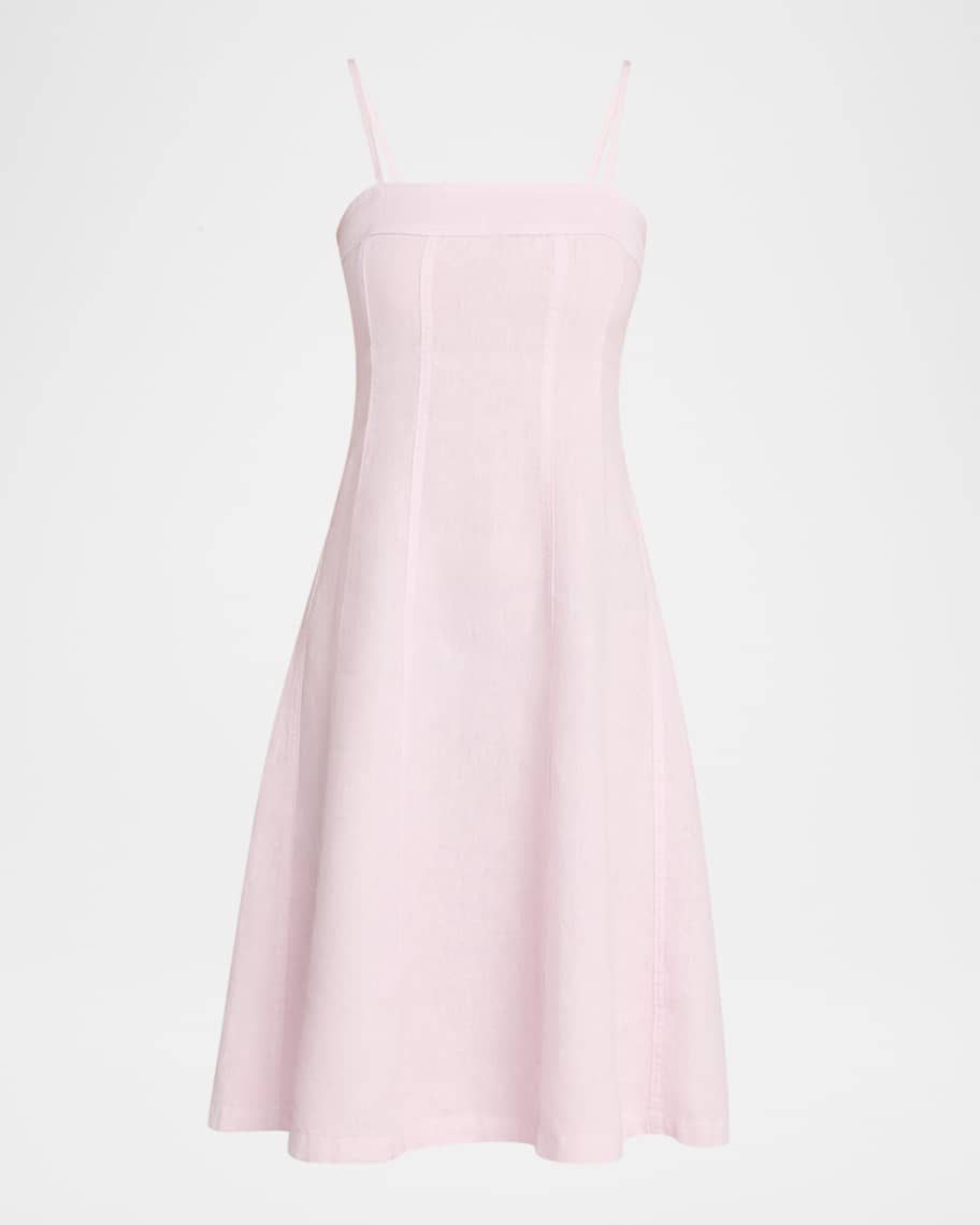 chinese dress ladies Linen Pocket Dress main image 0