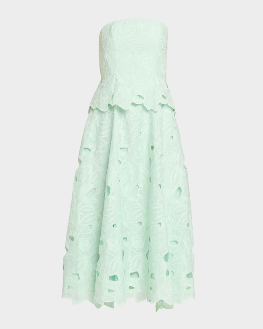 vera wang green corset dress Ronja Emerald Corset Gown, XL / Green main image 1