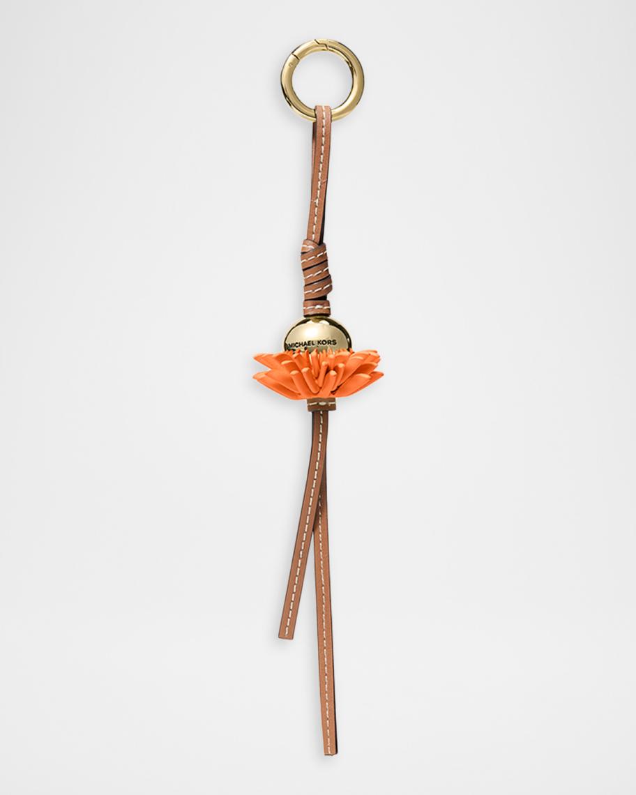 MICHAEL Michael Kors Leather Flower Bag Charm | Neiman Marcus