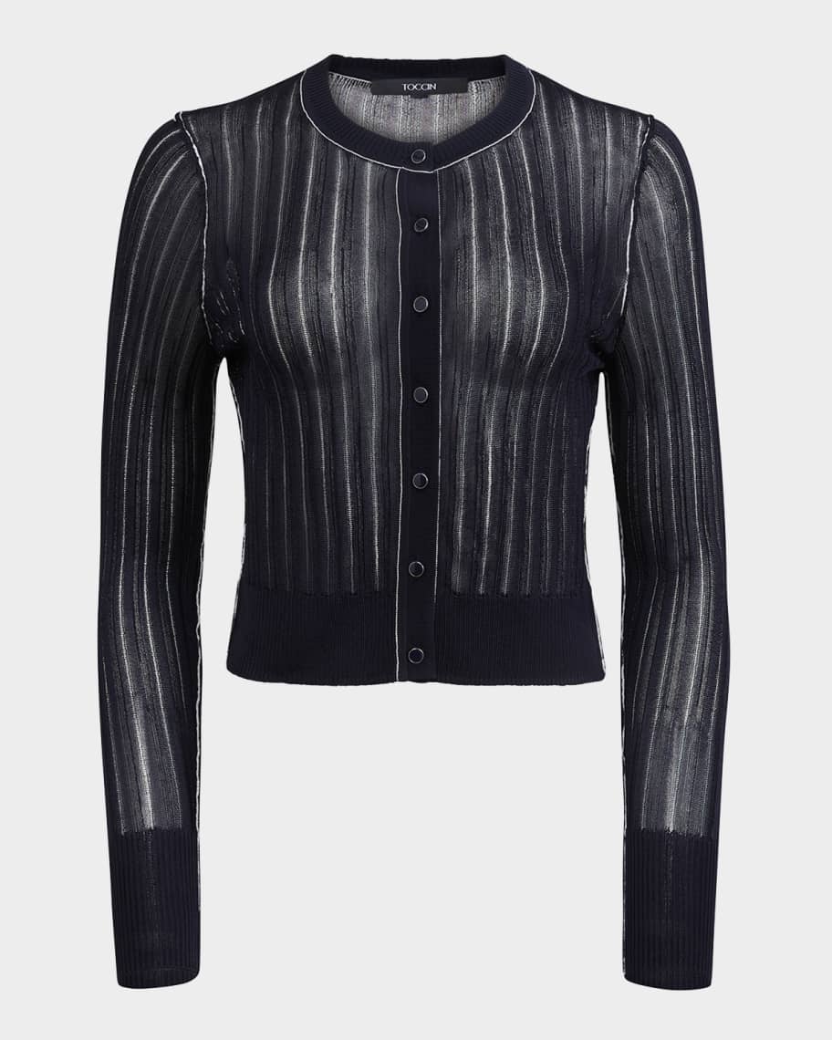 Toccin Crosby Cropped Cardigan | Neiman Marcus