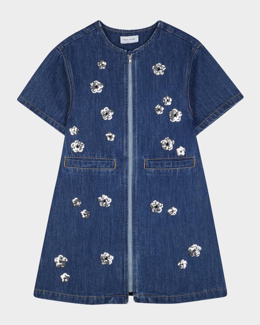 Marc Jacobs - Denim Dress - Denim Blue - Girl - 4 Years