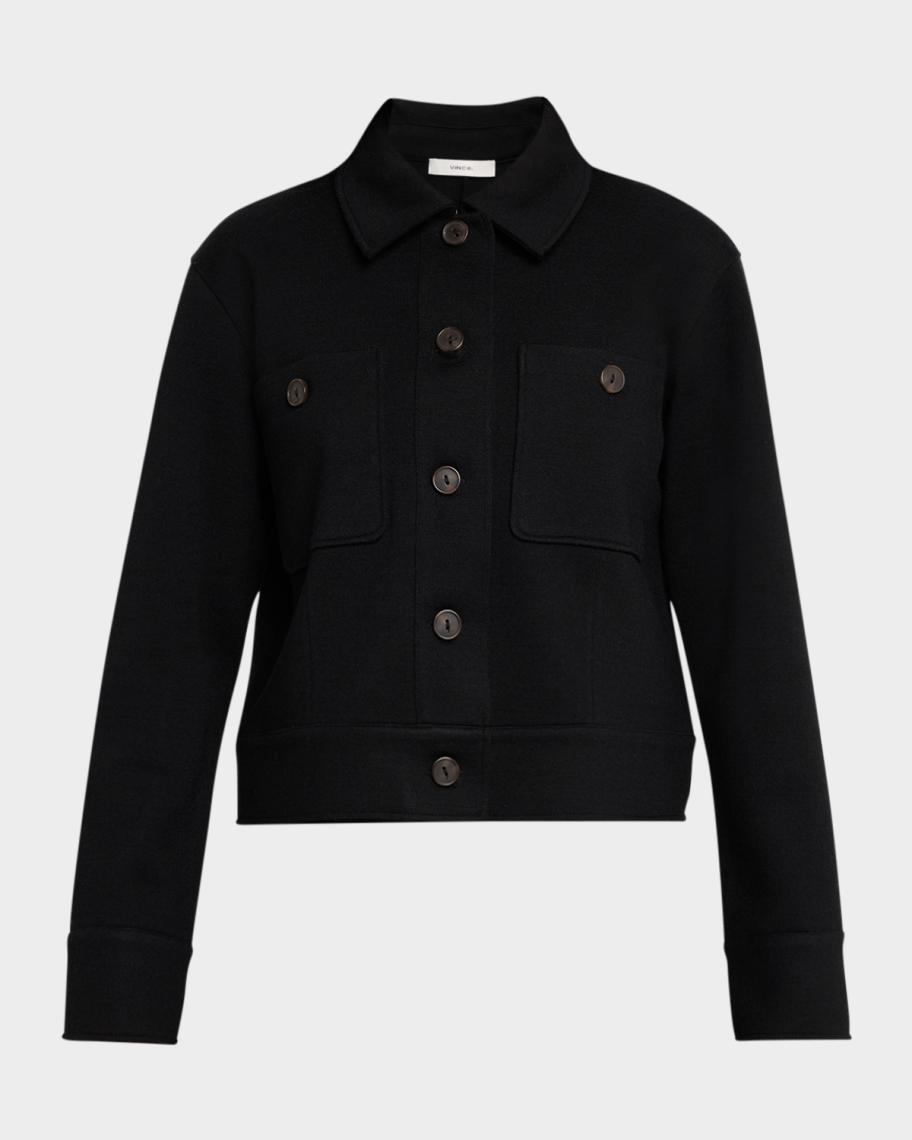 Vince Ponte Knit Jacket | Neiman Marcus