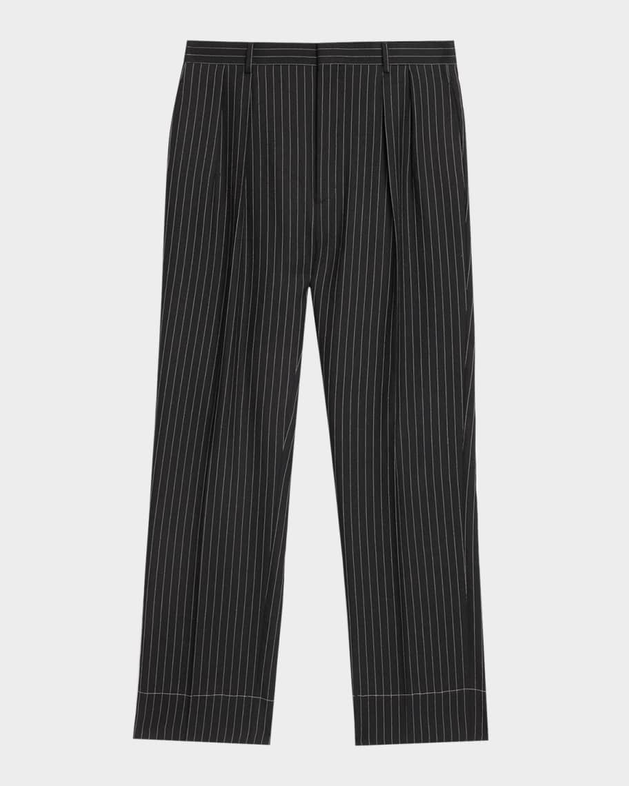 Ralph Lauren Purple Label Glenn Handmade Rope-Stripe Trouser