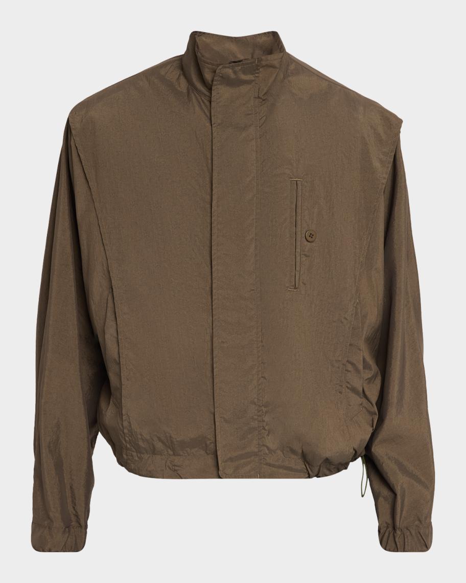 IM MEN Men's Fishing Net Nylon Jacket | Neiman Marcus