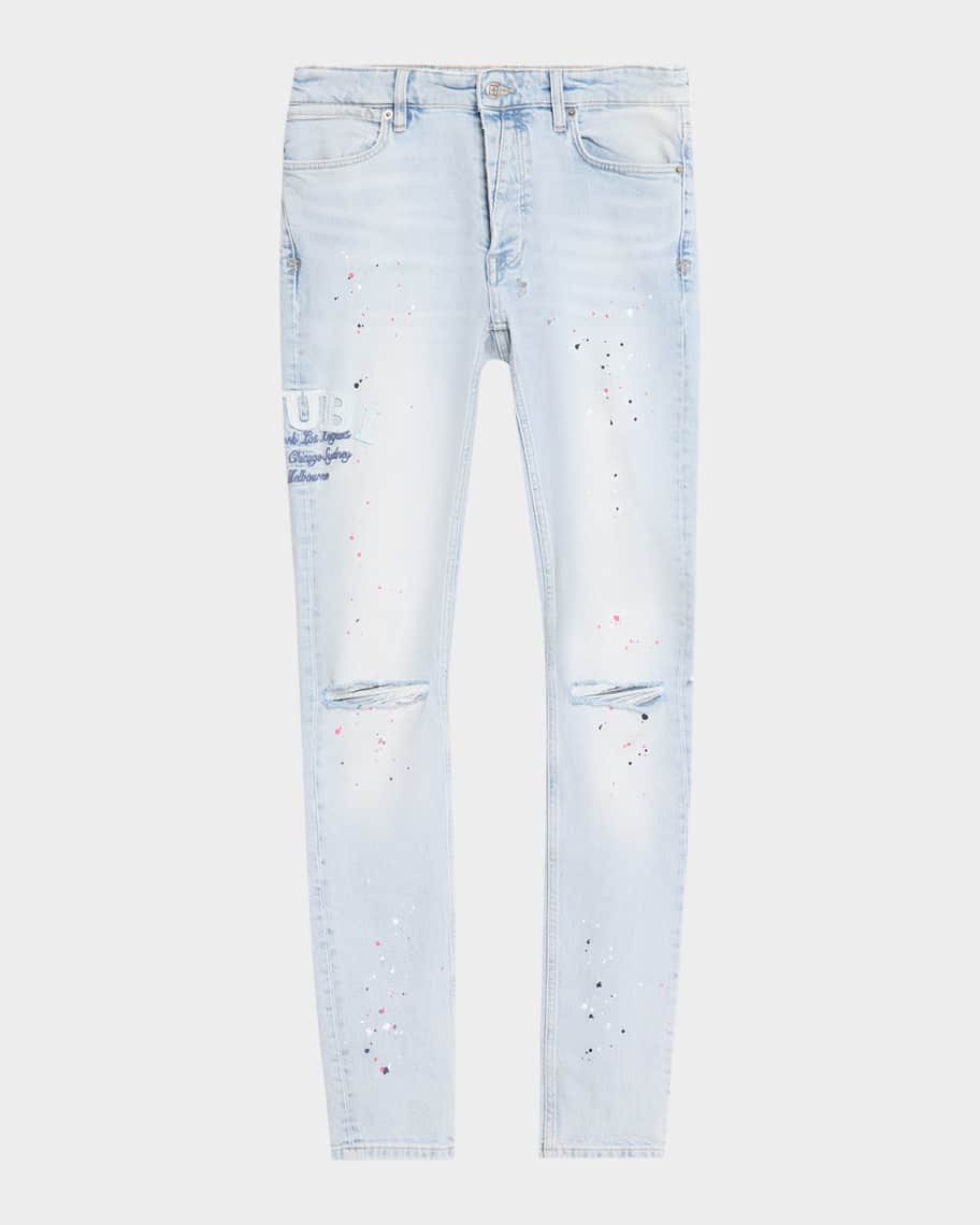 Ksubi Men's Van Winkle Kraftwerk Skinny Denim Jeans | Neiman Marcus