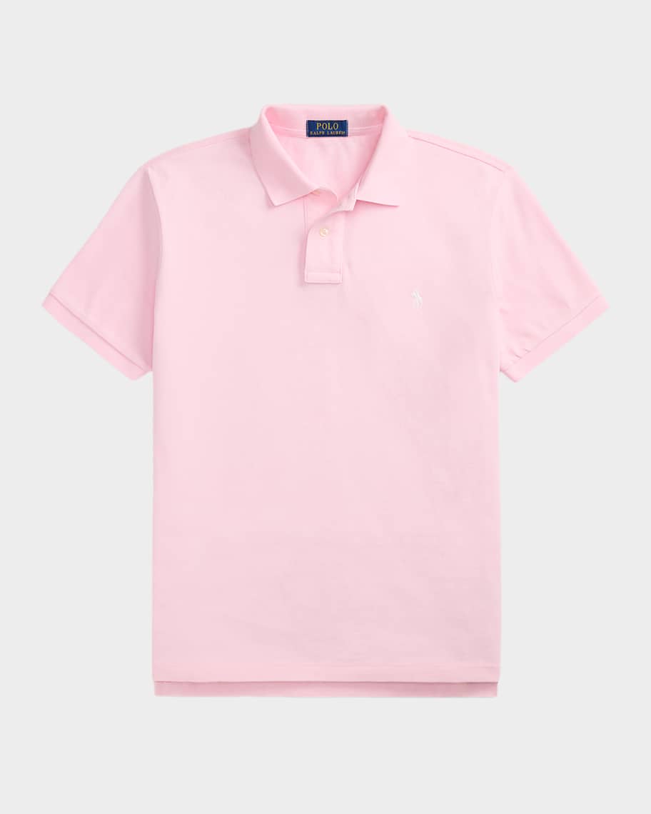 Polo Ralph Lauren Men's Cotton Mesh Embroidered-Pony Polo Shirt