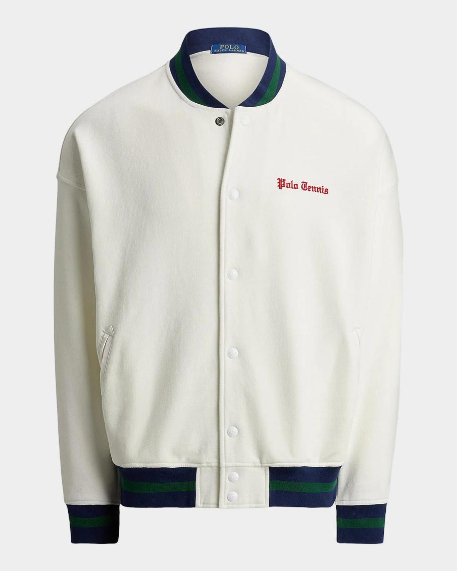Polo Ralph Lauren Men's Stripe Jersey Rugby Shirt | Neiman Marcus