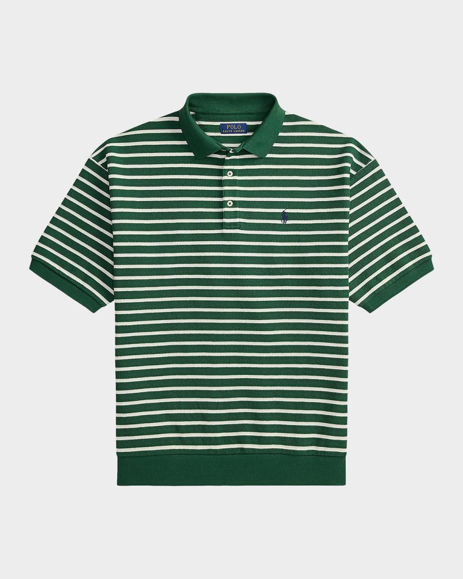 ポロシャツ Textured Stripe Polo M Polo Ralph Lauren Men's Relaxed Fit Stripe Textured Polo Shirt
