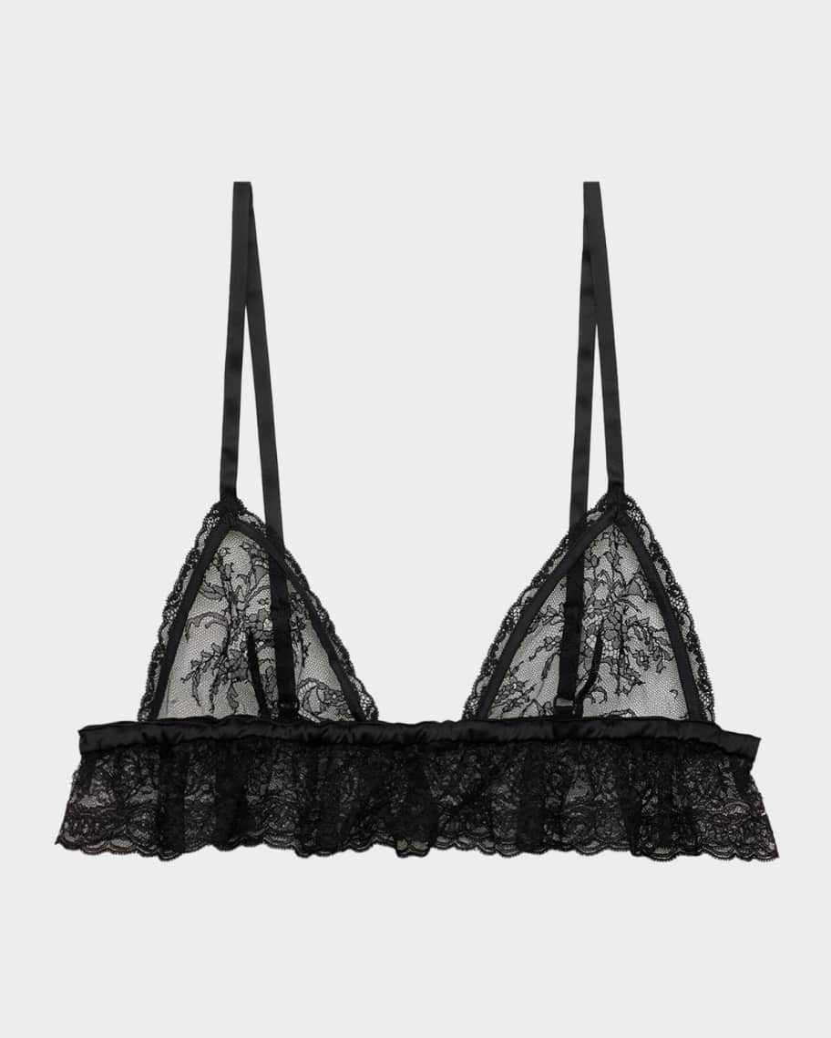 Dolce&Gabbana Scalloped Lace Soft Cup Bra | Neiman Marcus