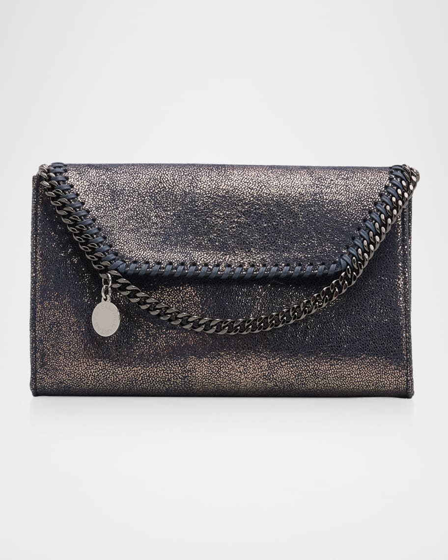 Stella McCartney Mini Falabella Shaggy Deer Wallet on Chain