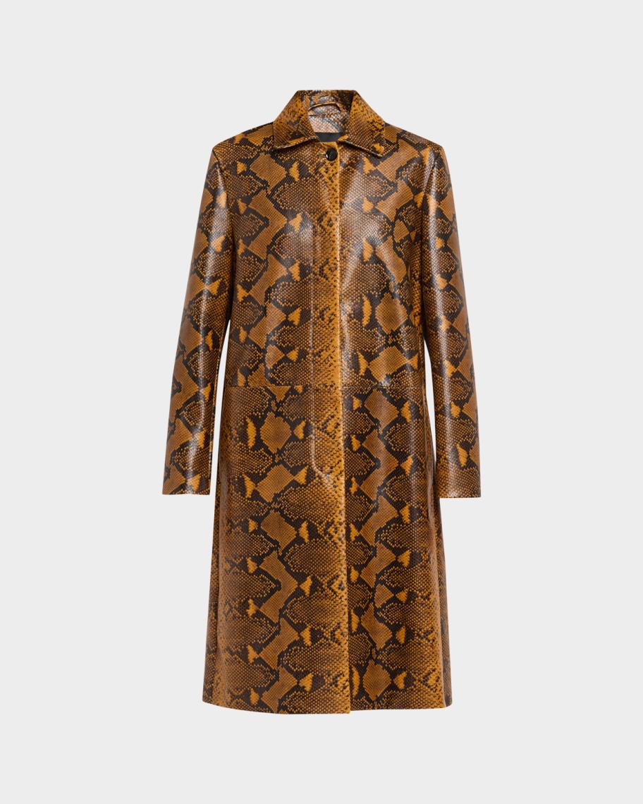 【最終値下げ】ZEPHYREN CHESTER COAT PYTHON nm_5609784_100636_m