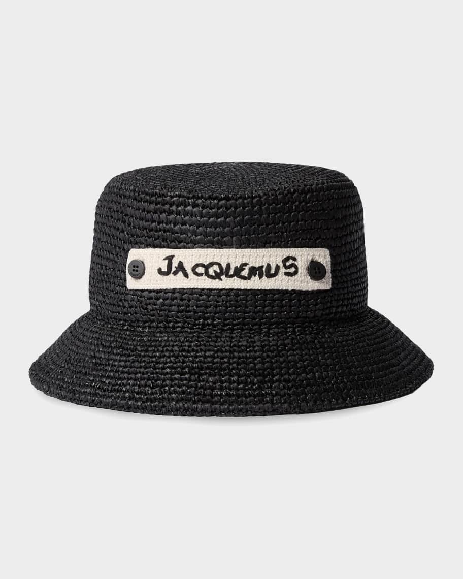 JACQUEMUS ビーチハット Jacquemus Men's The Plage Bucket Hat | Neiman Marcus