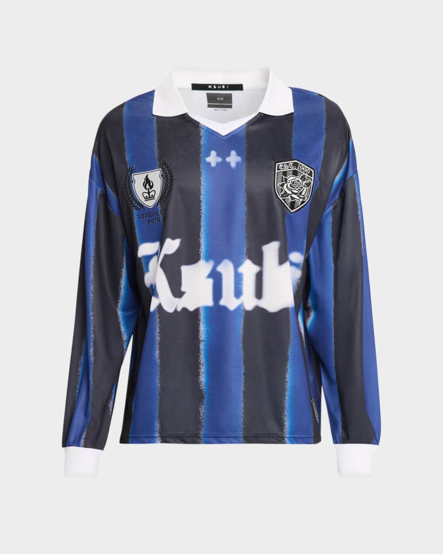 Ksubi Men's Offside Long-Sleeve Stripe T-Shirt | Neiman Marcus