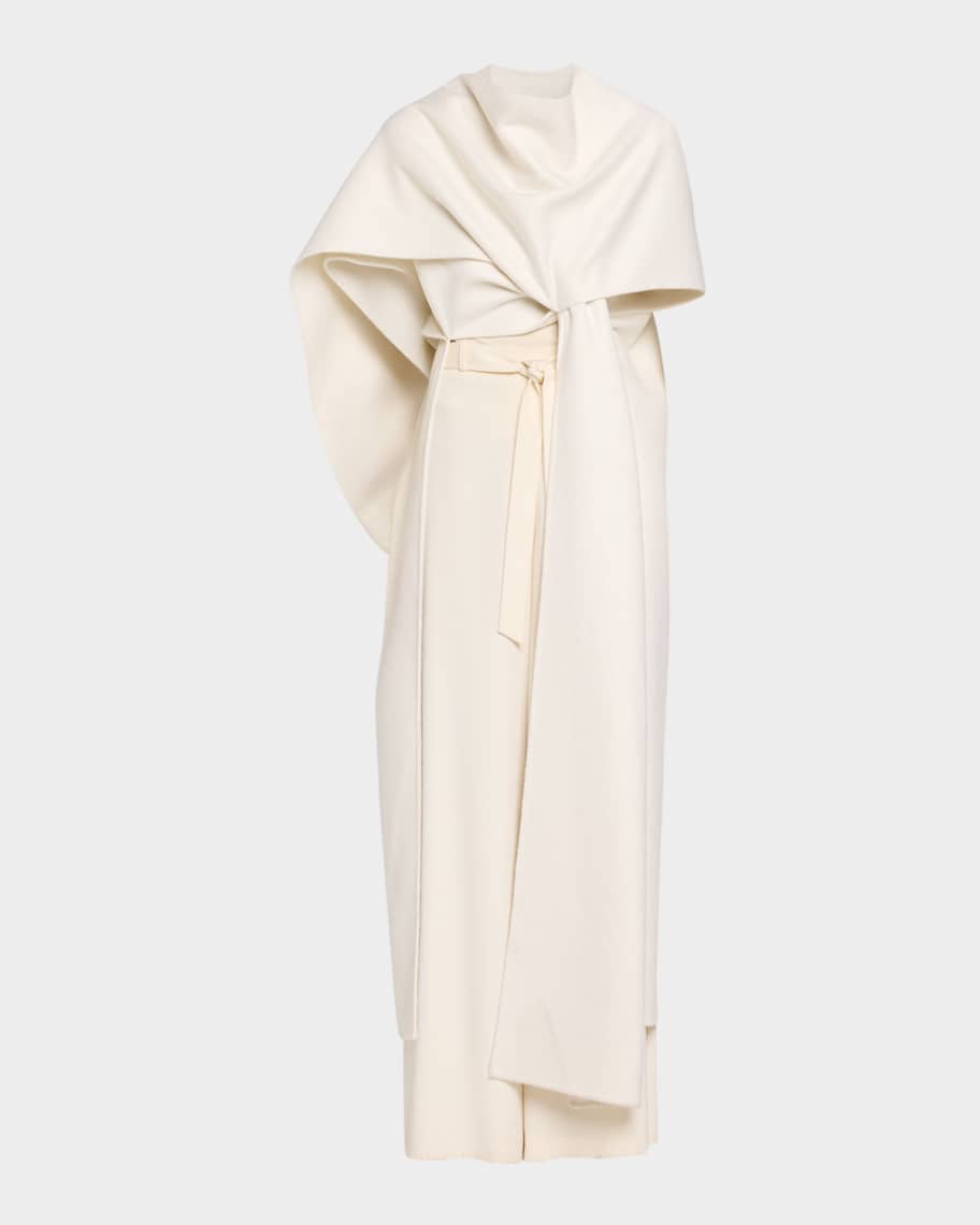 Balenciaga Cashmere Scarf Coat | Neiman Marcus