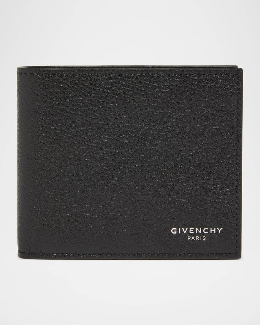 Givenchy Men's Leather Billfold Coin Wallet | Neiman Marcus