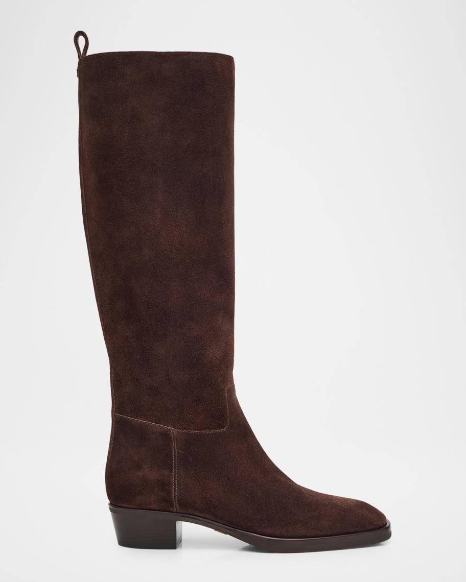 Jimmy Choo 45mm Mave Suede Knee-High Boots | Neiman Marcus
