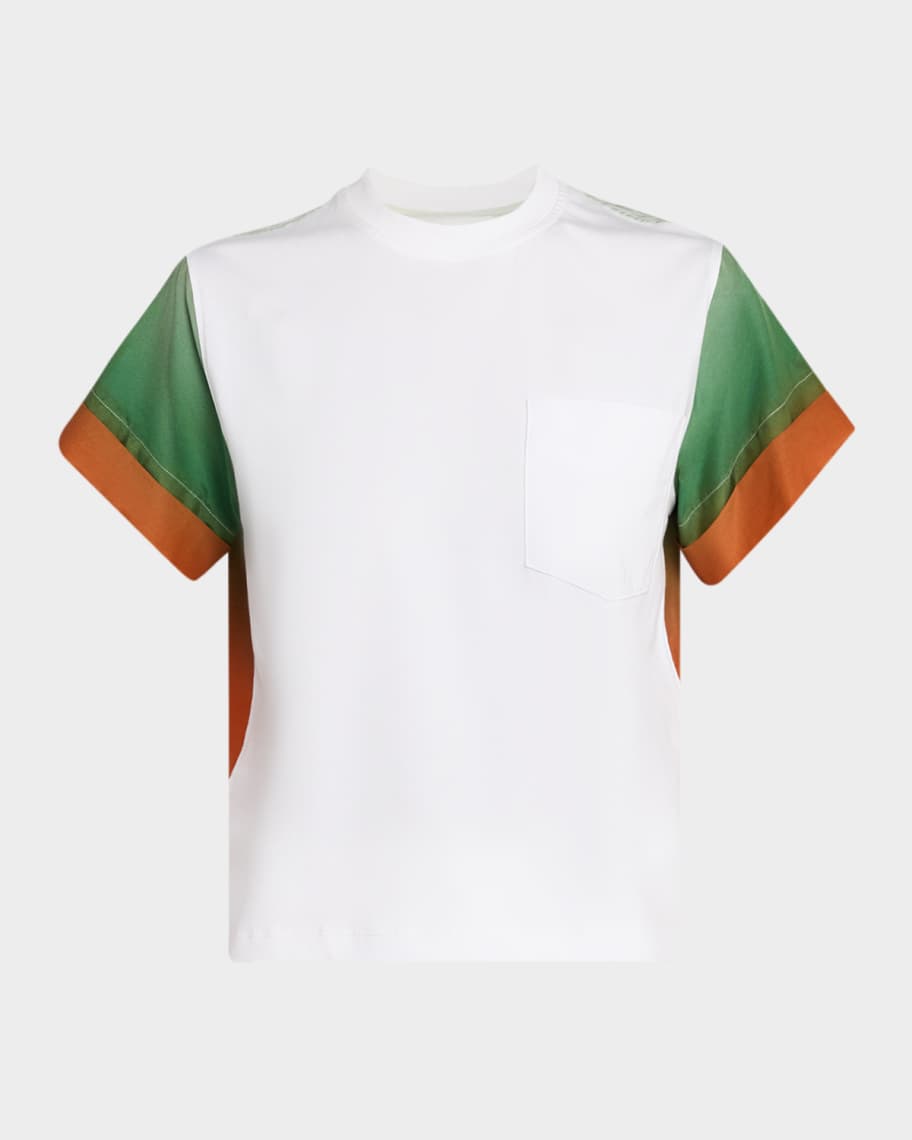 3.1 Phillip Lim Crewneck Ombré T-Shirt | Neiman Marcus