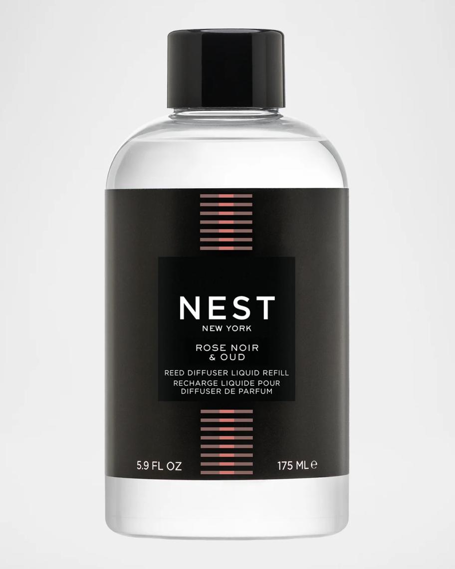 NEST New York Rose Noir & Oud Fragrance Reed Diffuser Refill, 5.9 oz ...
