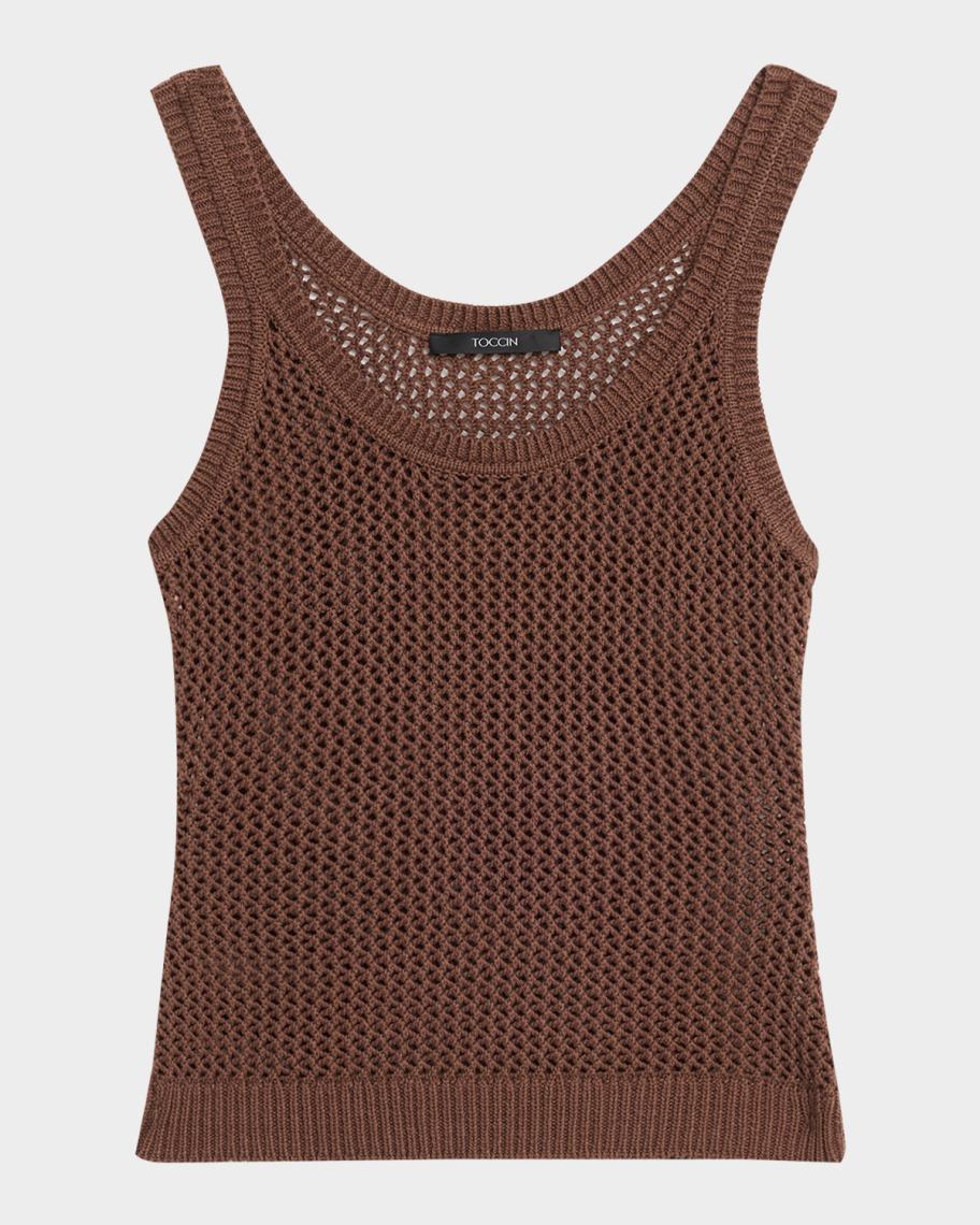 Toccin Andy Crochet Tank Top | Neiman Marcus