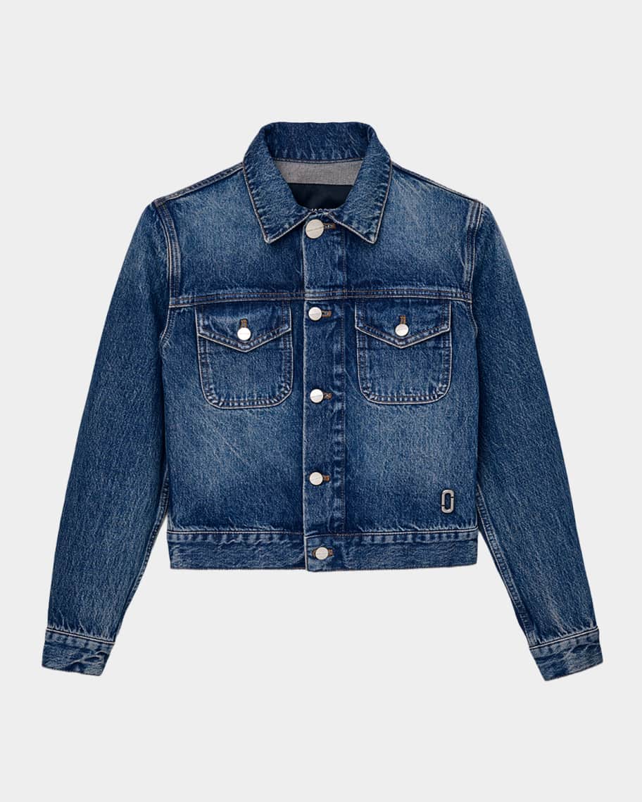 NEMETH 3 front buttons ジャケット 5/6まで Marc Jacobs Shrunken Denim Jacket | Neiman Marcus