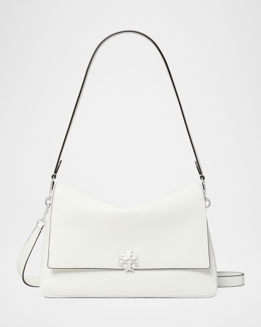 Tory Burch Charlie Medium Leather Shoulder Bag | Neiman Marcus