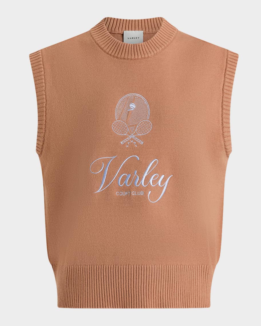 Varley Avis Namesake Knit Vest | Neiman Marcus