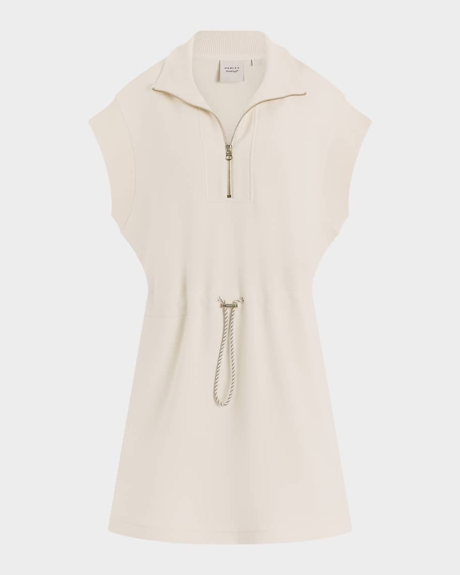 Varley Avaya Half-Zip Minidress | Neiman Marcus