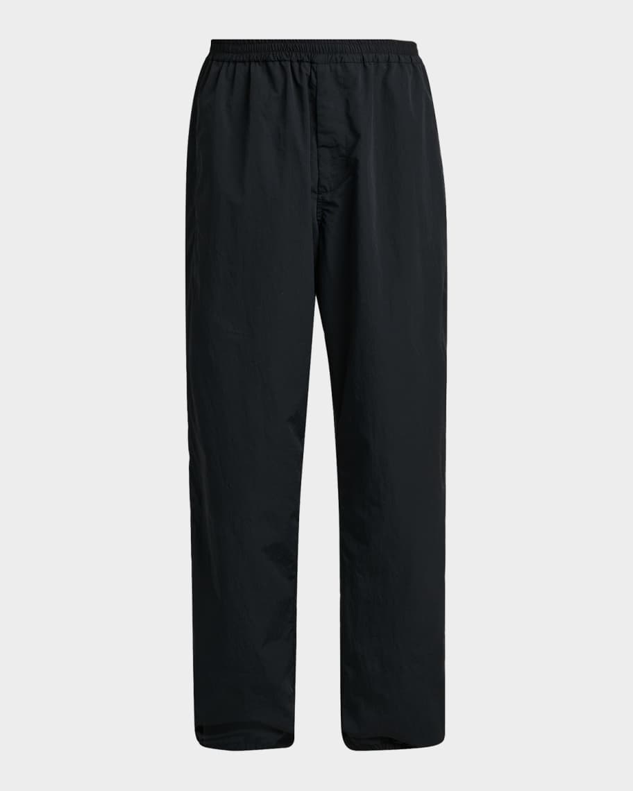 VERSACE JEANS COUTURE オーバーサイズプルオーバーM Versace Jeans Couture Soft Wrinkled Nylon Pants | Neiman Marcus