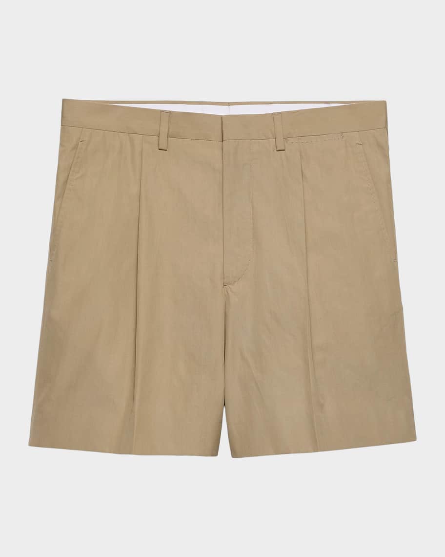 Prada Men's Cotton Bermuda Shorts | Neiman Marcus