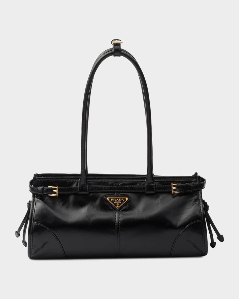 Prada Prada Bonnie Medium Leather Handbag | Neiman Marcus