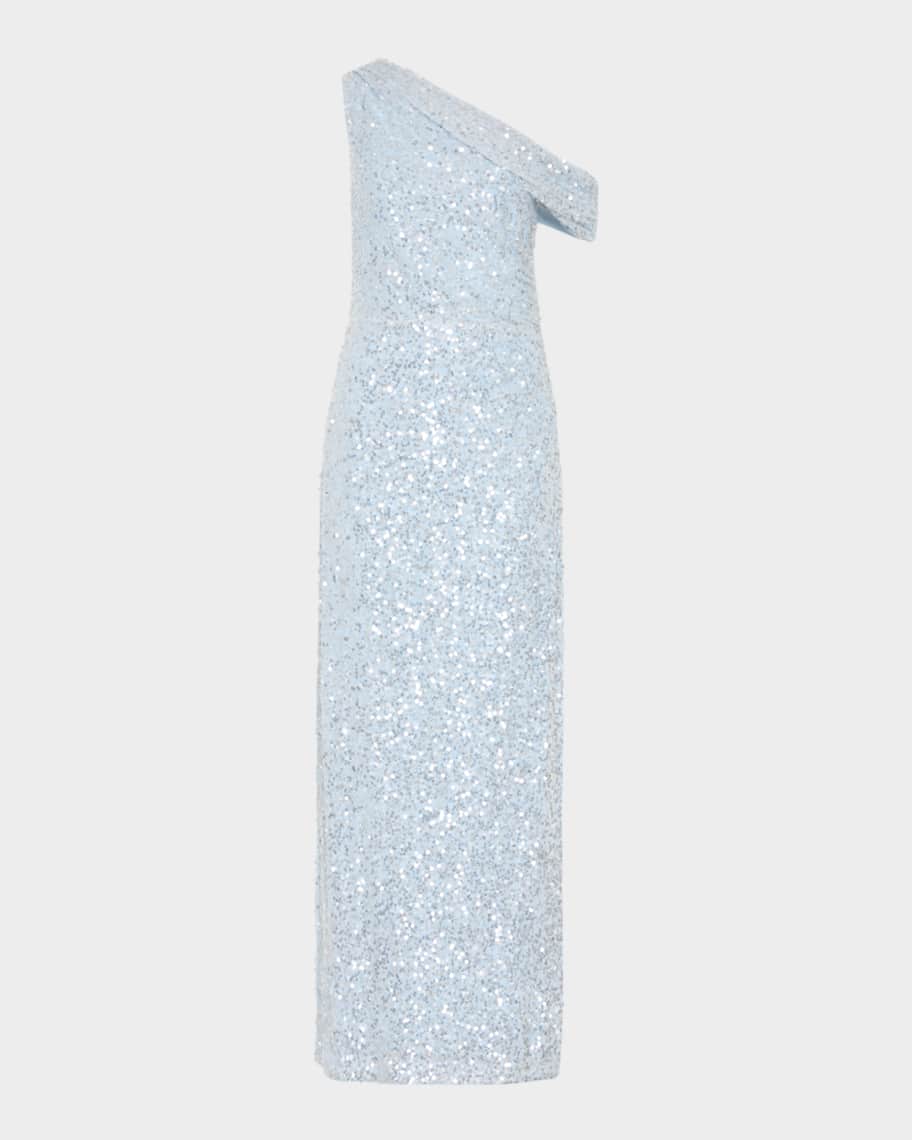 blue glitter dress zara Zara Sa Shimmer Dress, Blue – Charcoal Threads main image 0