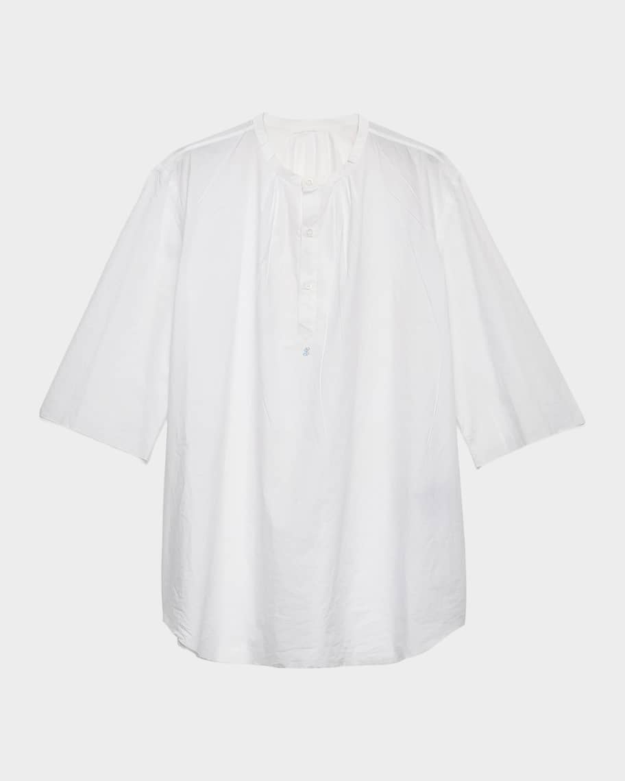 Prada Men's Cotton Shirt | Neiman Marcus