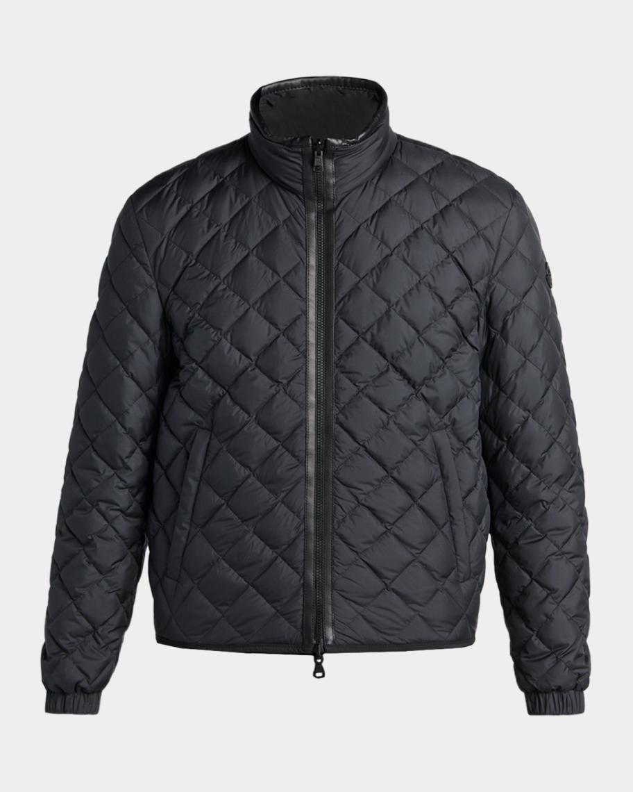 carorie 【LIGHT PADDED SHIRT JACKET】XXL Moncler Men's Avrelie Diamond Quilted Padded Shirt Jacket | Neiman