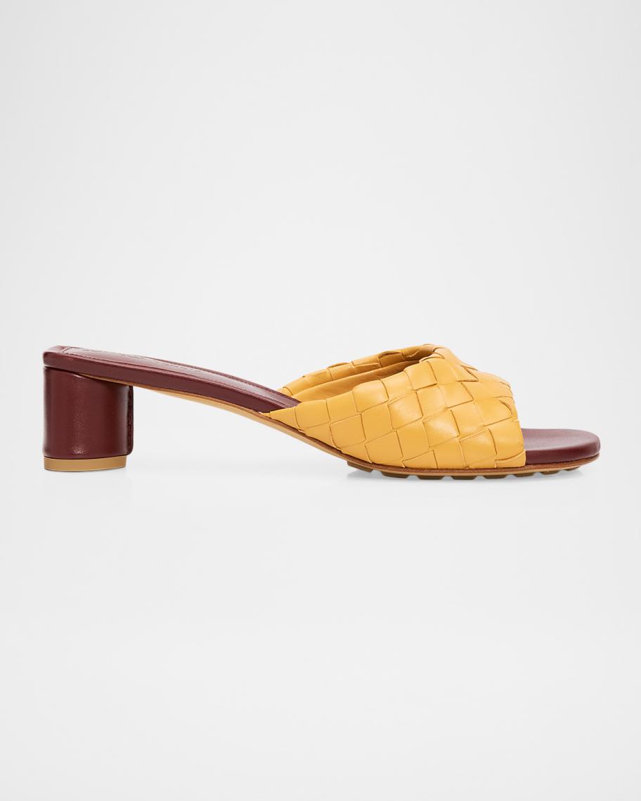 Bottega Veneta Livia 40MM Leather Mules | Neiman Marcus