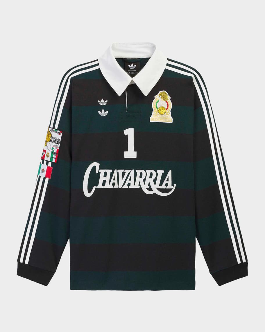 Adidas adidas x Willy Chavarria Portero Cotton Long-Sleeve Rugby
