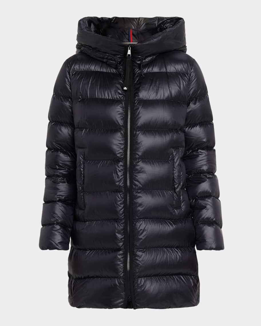 Moncler Genius Suyenne Hooded Mid-Length Down Jacket | Neiman Marcus