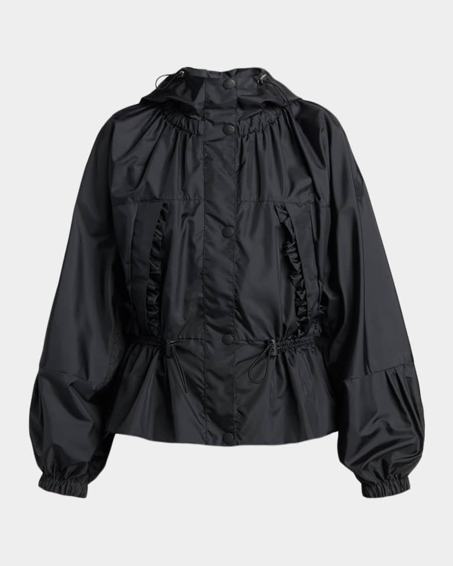 Moncler Genius Imaginaire Canvas Short Parka | Neiman Marcus