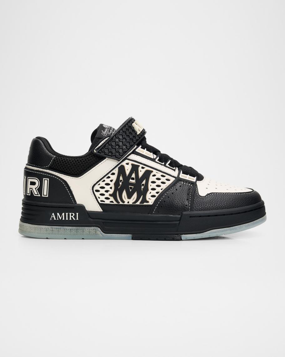 AMIRI スニーカー Amiri Skyline Logo Leather Sneakers | Neiman Marcus