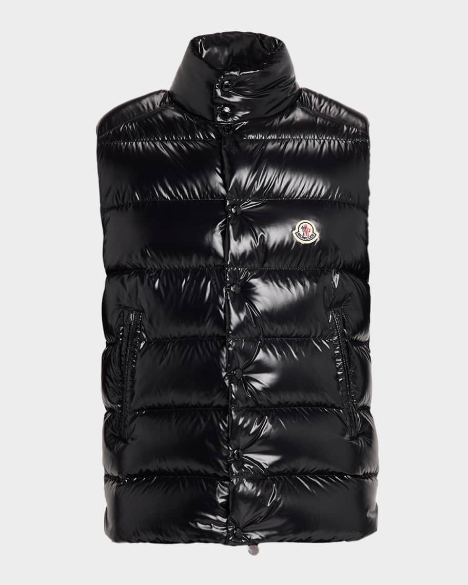 ジャケット・アウター Moncler TIBB VEST 999 BLACK / 3 Moncler Men's Tibb Down Puffer Vest | Neiman Marcus