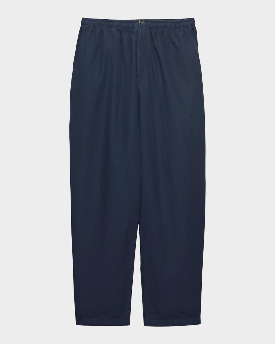 PRADA ガーメント Prada Men's Garment-Dyed Cotton Polo Shirt | Neiman Marcus