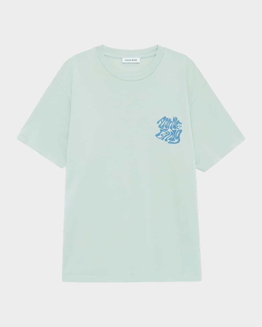 ドゥーズィエムクラス ANINE BING CADE Tシャツ ANINE BING Cade Graphic Cotton T-Shirt | Neiman Marcus