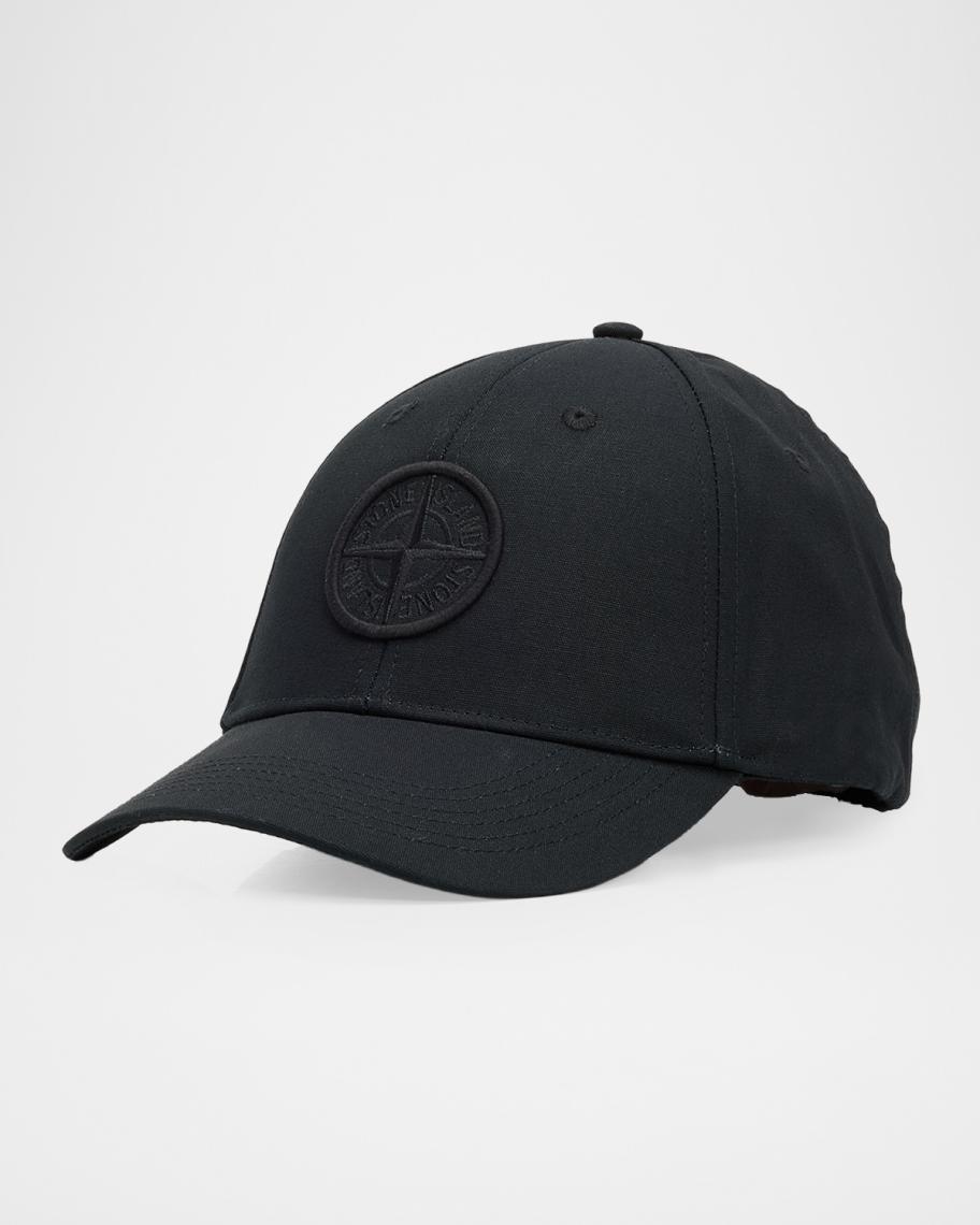 帽子 Stone  compass baseball cap Stone Island Men's Tonal Embroidered-Compass Baseball Cap | Neiman